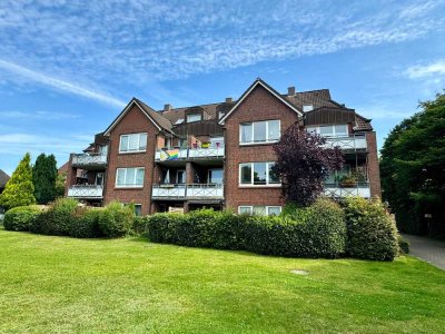 3 - Zimmer Wohnung mit Balkon und Garage.