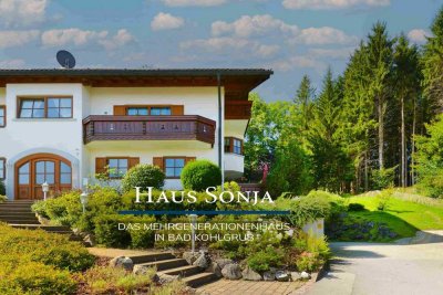 Haus Sonja, das exklusive Mehrgenerationenhaus in traumhafter Waldrandlage