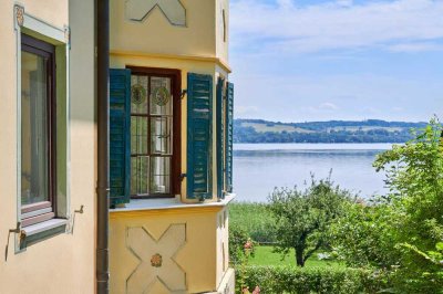 Juwel am Ammersee: Historische Landhaus-Villa mit Seeblick und weiterem Baurecht auf dem Grundstück