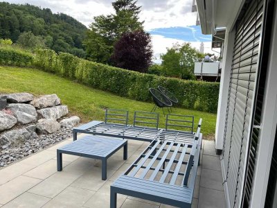 Wunderschöne möblierte 4-Zimmer-Wohnung in Bodman mit Terrasse und Seeblick