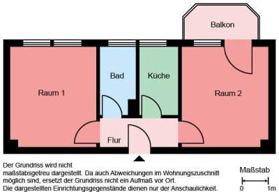 Demnächst frei! 2-Zimmer-Wohnung in Bergkamen Oberaden