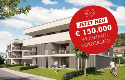 132 m² Garten | idealer 3-Zimmer Grundriss | mit Wohnbauförderung (Top B01)