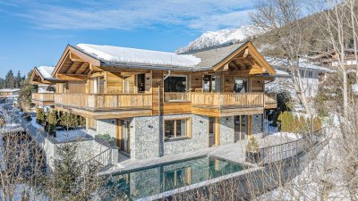 Luxuschalet mit Pool in Toplage am Fuße des Wilden Kaiser