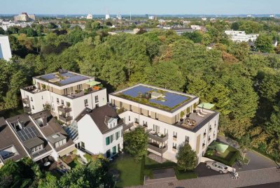 Moderne 3-Zimmer-Wohnung mit Balkon, Aufzug und Echtholzparkett in bester Lage