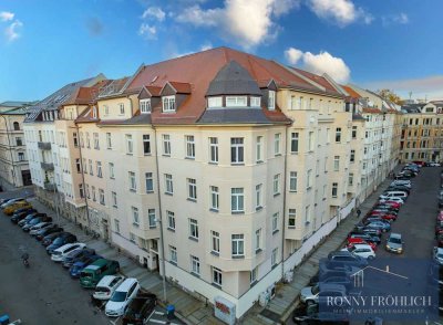 Exklusive 3-Zimmer-Eigentumswohnung mit Balkon in Leipzigs Gottschedstraße, WOW-Faktor inklusive!