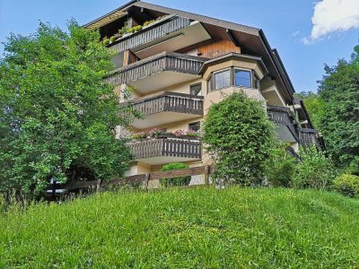 Helle 2-Zimmer-Wohnung mit zwei Terrassen in schöner Anhöhe in Bad Liebenzell