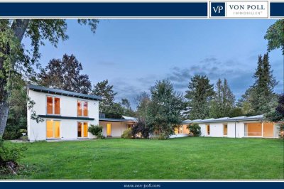 Architekten Bungalow in Gräfelfings bester Lage- direkt am Landschaftsschutzgebiet