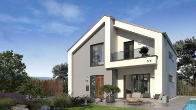 Attraktiver Kubus mit Wohlfühlgarantie! Durchdachte Architektur gepaart mit Eleganz.