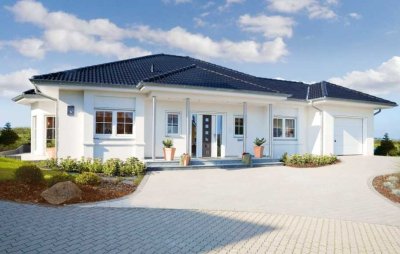 Neubau Bungalow oder Einfamilienhaus in Gottfrieden bei Dingolfing - 780 m² Grundstück