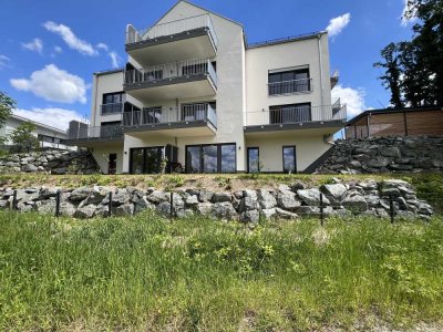 Moderne Wohnung mit großer Südterrasse mit unverbaubarem Blick