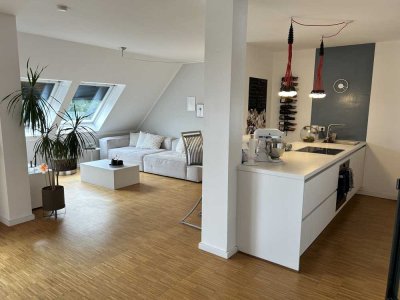 4-Zimmer-Maisonette-Wohnung mit 3 Balkon und EBK in Frechen Innenstadt