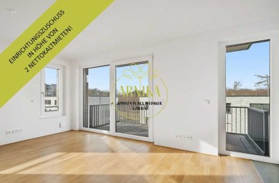 MIETFREI die ersten 2 Monate! Moderne 2-Zimmer-Wohnung mit EBK und Ankleidebereich