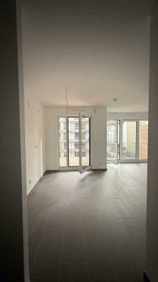 Erstbezug: Moderne 1-Zimmerwohnung mit Balkon und Tiefgaragenstellplatz direkt am Stadtpark