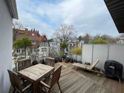 Einzigartiges Juwel, Briller Viertel, Maisonette, Dachterrasse, Glas, Luxus-Ausstattung