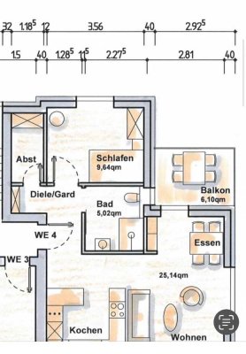 Erstbezug mit Balkon: Stilvolle 2-Zimmer-Wohnung in Leopoldshöhe