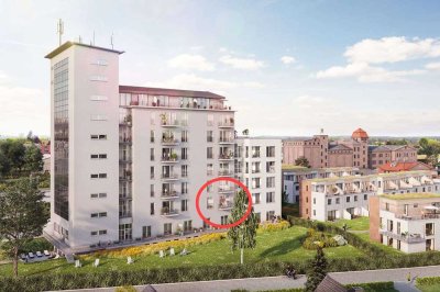 Exklusive 2-Raum-Wohnung mit Seeblick und sonnigem Balkon in Bad Kleinen direkt am Schweriner See