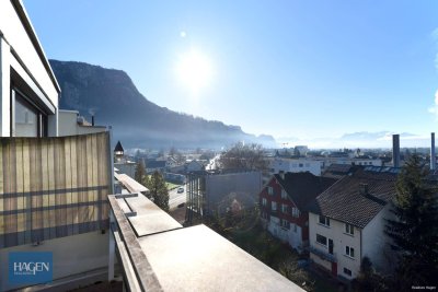 Gemütliche 2-Zimmer-Dachgeschosswohnung mit beeindruckendem Ausblick