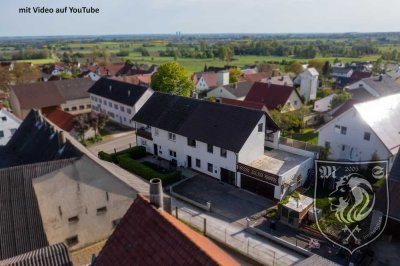 Großes, ruhig gelegenes Zweifamilienhaus in Mödingen/Bergheim