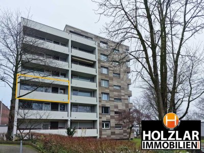 :: MODERNISIERTE KAPITALANLAGE IN RATINGEN MITTE – 2 ZIMMER WOHNUNG MIT LOGGIA  & GARAGE ::