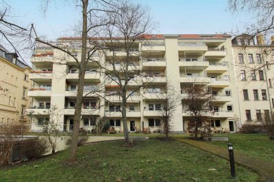 Nur für Kapitalanleger!!! Vermietete 2-Raum-ETW mit Balkon in der beliebten Südvorstadt