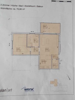 Neubau -Erstbezug   2-Zimmer Wohnung mit Balkon und Einbauküche in Kaiserslautern