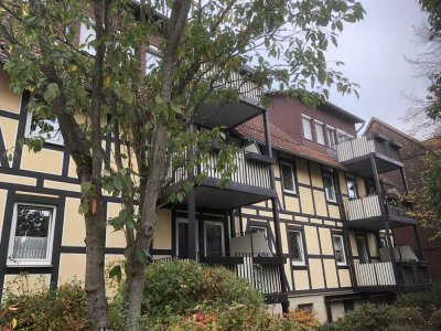 Freundliche 2-Zimmer-Dachgeschosswohnung mit Balkon in Korbach