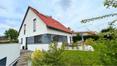 Hochwertiges Einfamilienhaus mit herrlicher Aussicht in Gunzenhausen