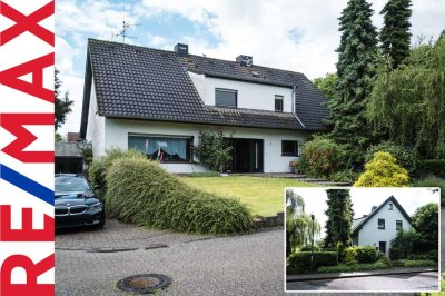 Einfamilienhaus + Einliegerwohnung mit Potenzial in guter, familienfreundlicher Lage in Sonsbeck !