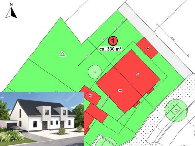 moderne Neubau DHH in Eschweiler-Bohl inkl. Grundstück Nr. 1