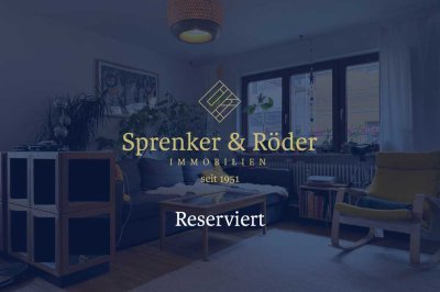 RESERVIERT: Vermietete Erdgeschosswohnung mit Terrasse und zwei Außenstellplätzen