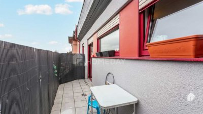 Helle und gepflegte Etagenwohnung mit Balkon in ruhiger Lage