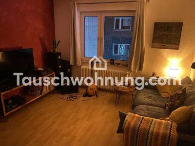 Tauschwohnung: Südstadt : gut geschn. helle 2Zi. Whg mit Balkon + Wanne