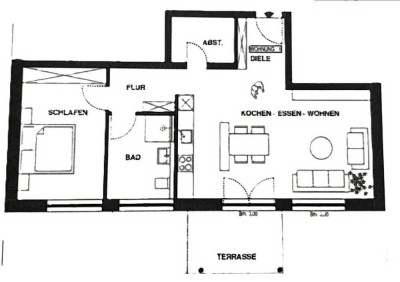 Helle hochwertige 2 Zi-WHG ** Neubau 2022**, KFW40 Plus, Süd -Balkon