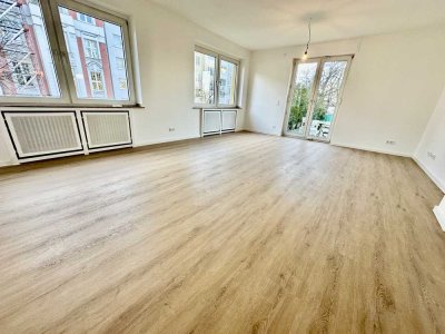 3 Zimmer Wohnung mit Balkon, Dachterrasse und Garage Erstbezug nach Kernsanierung