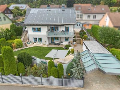 Elegantes Einfamilienhaus mit Einliegerwohnung und erstklassiger Ausstattung in Wunsiedel