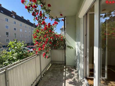 Sofort beziehbare Eigentumswohnung in Urfahr (Erstbezug nach Sanierung) mit Sonnenbalkon nähe Donau, sehr gute ÖFFI Anbindung, vielzählige Freizeitmöglichkeiten, direkt vom Eigentümer!