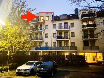 Attraktive, möblierte 1,5-Zimmer Maisonette DG-Whg. in Top Lage von Bayreuth mit TG-Stellplatz