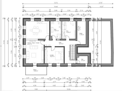 Erstbezug nach Sanierung: Schöne 4-Zimmer-Wohnung mit gehobener Innenausstattung in Kipfenberg