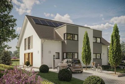 Ihr individuelles STREIF Doppelhaus in Rheine - Geplant nach Ihren Wünschen in KfW 40 /55 Ausführung