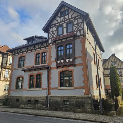 Schöne Große helle 4 ½ Raum Wohnung mit Kamin & Balkon in Meiningen