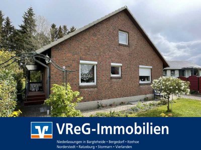 Bungalow mit Vollkeller auf schönem, ruhigen Grundstück in Sackgassenlage in Mustin bei Ratzeburg