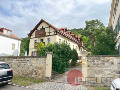 Hochwertige Dachgeschoss-Wohnung mit 2 Balkonen in  ruhiger + historischer Wohn- und Parkanlage