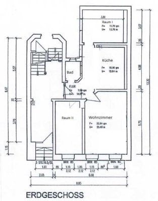 Schöne 3ZKB in saniertem Altbau (EG)