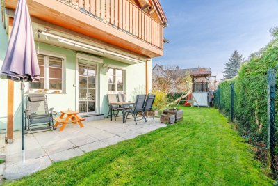 FAMILIENFREUNDLICH: Sonnige 4-Zimmer-Wohnung mit Garten, Tiefgarage und perfekter Infrastruktur!