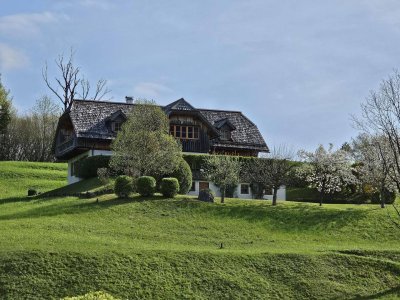 Repräsentatives Einfamilienhaus in Grünruhelage, sonnig, Seenähe, Jagdhaus