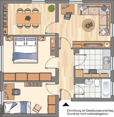 4 Zimmer-Wohnung in Recklinghausen Süd