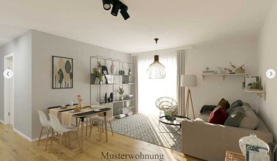 Neubau, attraktive 3-Zimmer-Erdgeschosswohnung mit Terrasse