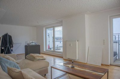 Maisonette-Wohnung mit 2 riesen Dachterrassen mit Blick auf den Fernseherturm