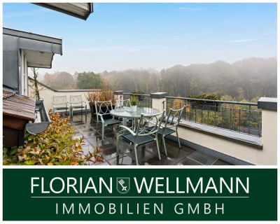 Tecklenburg | Seltene Gelegenheit! Penthouse-Maisonette-Wohnung mit großer Dachterrasse und Garage