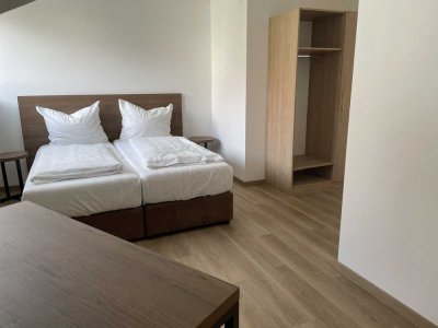 Erstbezug: 1-Zimmer-Apartment für 2 Personen mit Vollausstattung inkl. WLAN